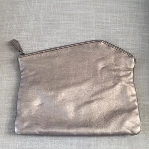 Banana Republic metallic clutch